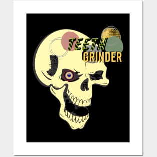 Teethgrinder Skull Posters and Art